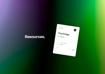 How to Get an A* in AQA A-Level Psychology: Free Exam Advice Guide