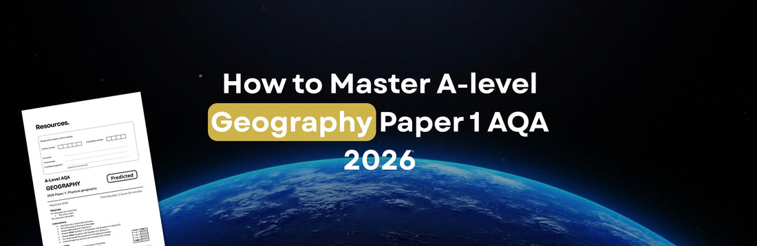 How to Master A-Level Geography AQA Paper 1 in 2026