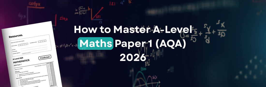 How to Master AQA A-Level Maths Paper 1 (Pure) in 2026