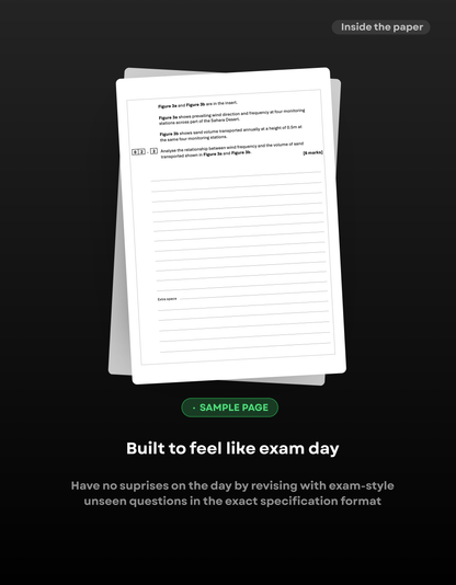 A-Level Geography AQA Predicted Paper 1 2027