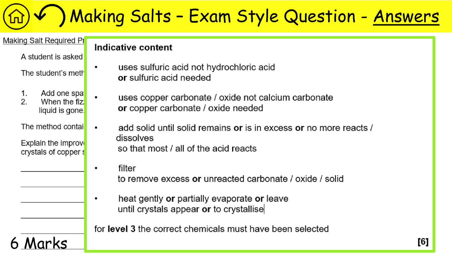 Combined Science Chemistry Required Practical Revision Preview 5