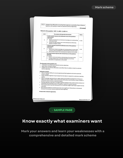 A-Level Business AQA Predicted Papers for 2027