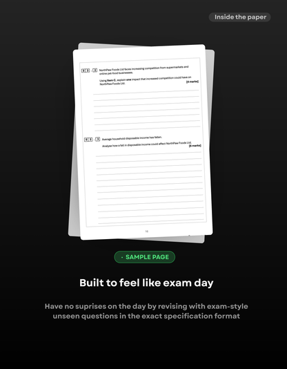 GCSE Business AQA Predicted Paper 2 2027