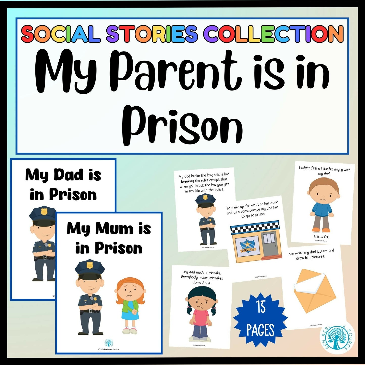 my parent is in prison english