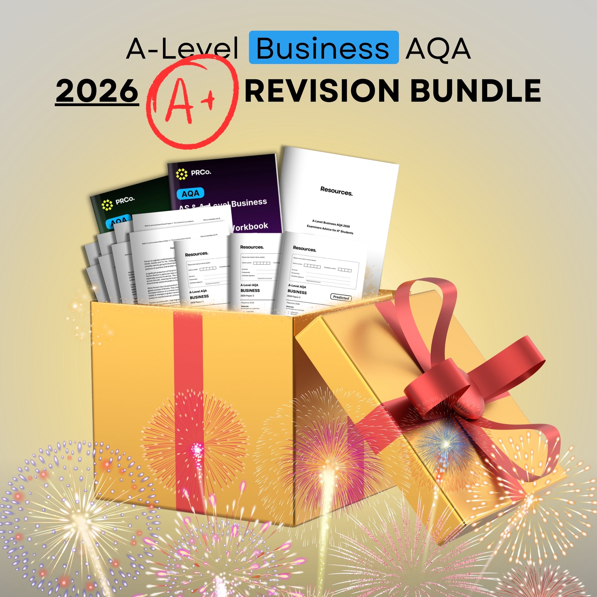 Revision bundle for A-Level Business AQA 2026