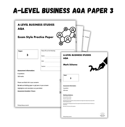 A-Level Business AQA FULL Revision Bundle