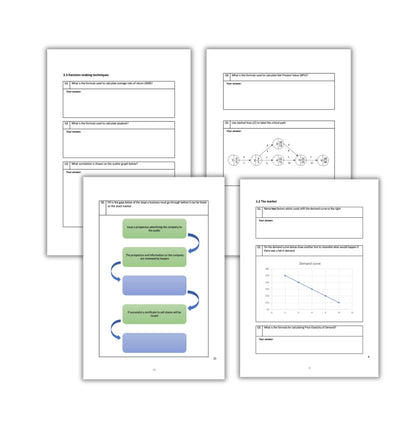 A-Level Business Edexcel Knowledge Practice Workbook