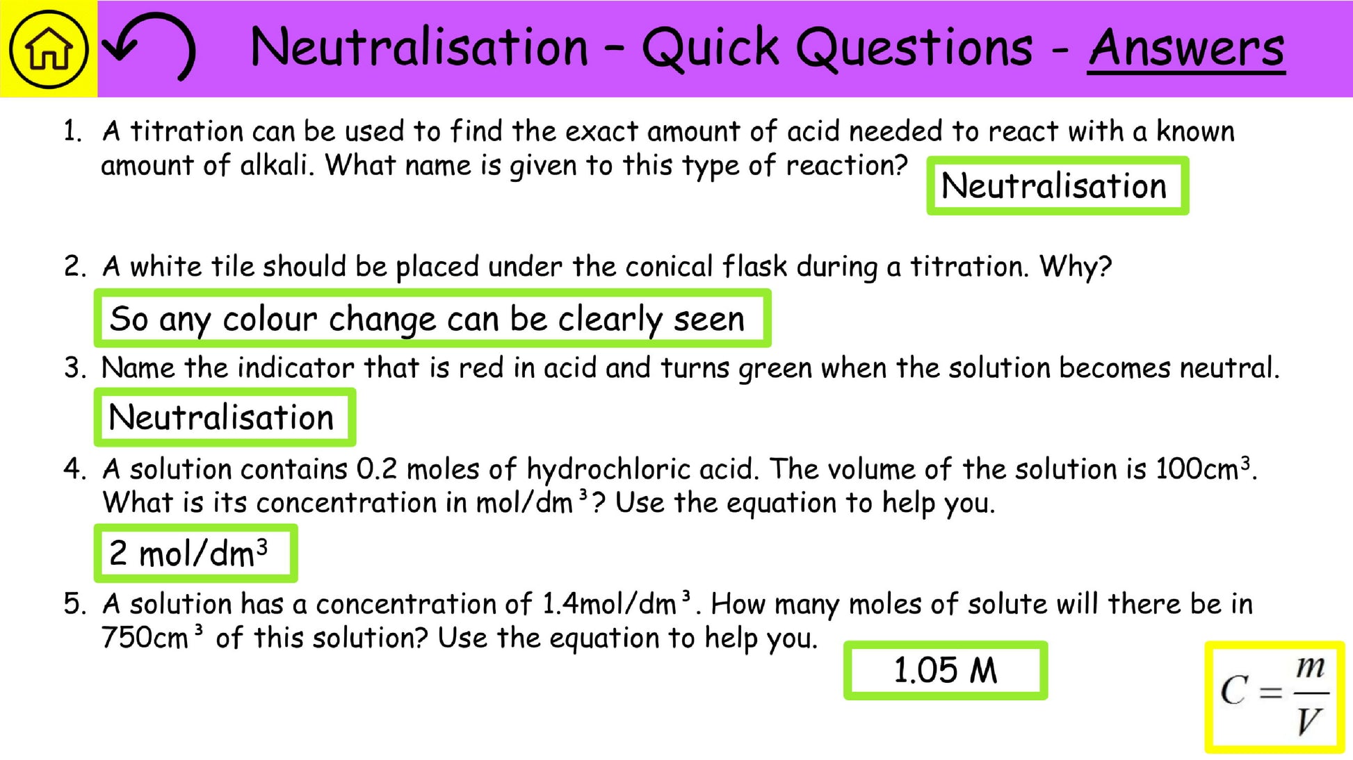 Chemistry Required Practical Revision Preview Image 5