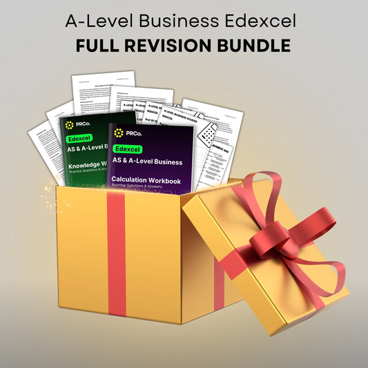 A-Level Business FULL Revision Bundle EDEXCEL