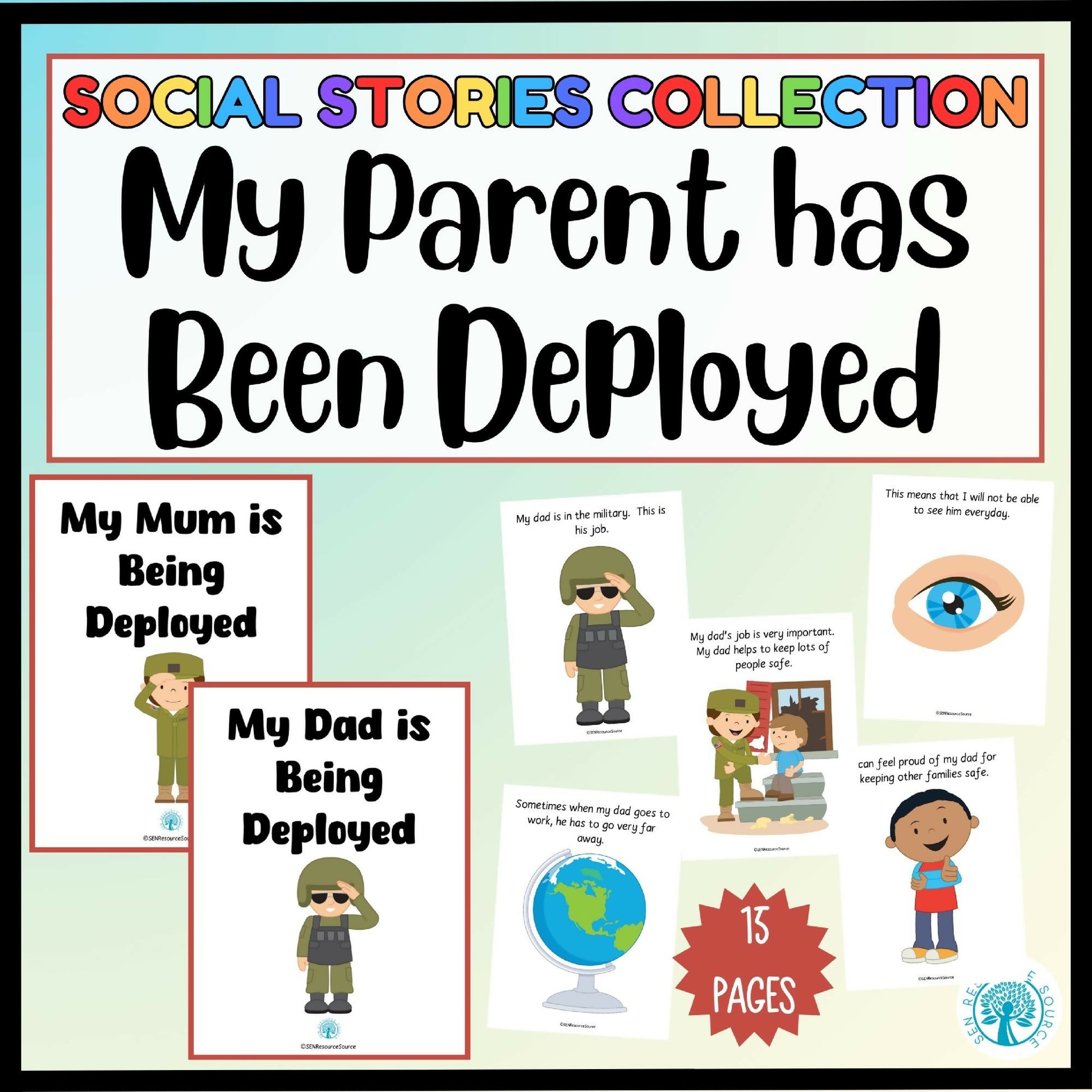 my parent is being deployed english