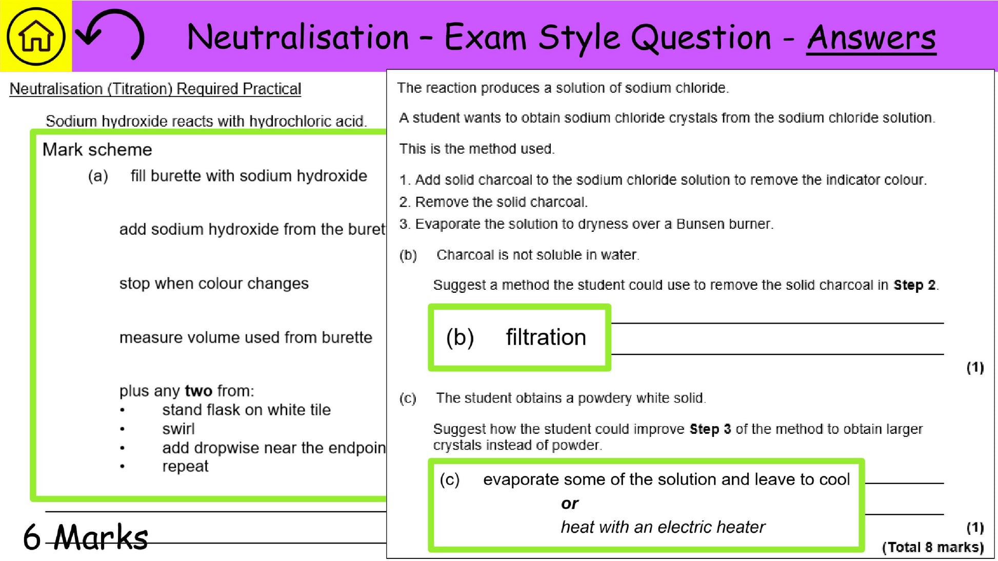 Chemistry Required Practical Revision Preview Image 6